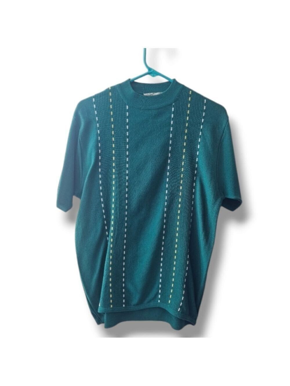 Vintage Ren Dale Canada Short Sleeve Sweater